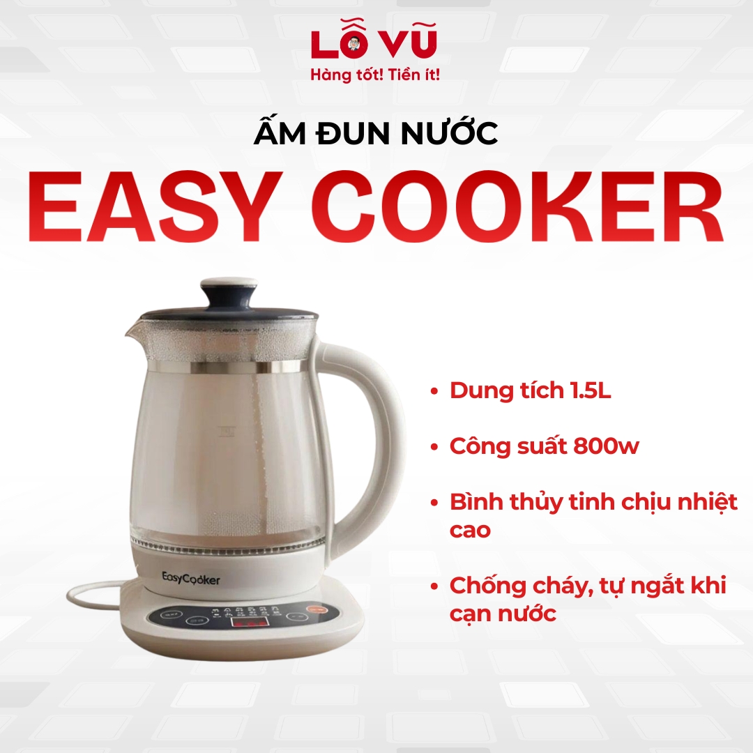 Ấm đun nước Easy cooker