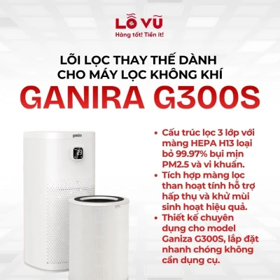Lõi lọc không khí GANIZA G300S (Lõi)