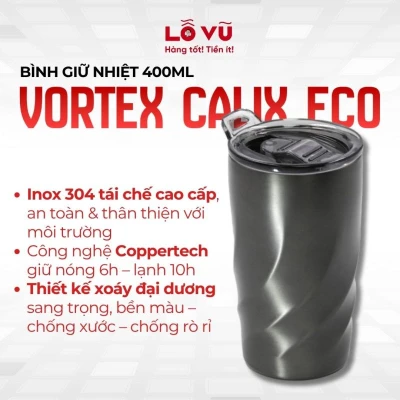 Bình giữ nhiệt Vortex Calix Eco - Dung tích 400ml