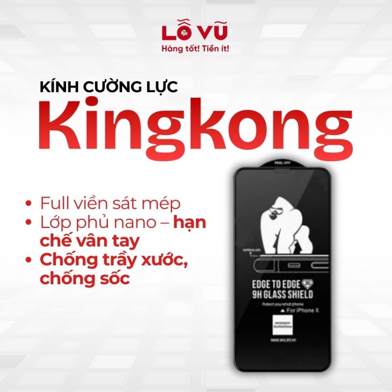 Kính Cường lực Kingkong 13Promax