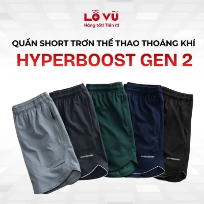 Quần short trơn thể thao thoáng khí HyperBoost Gen 2