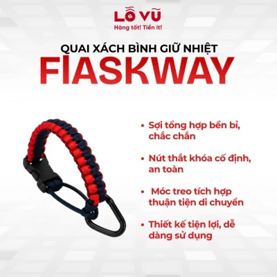 Quai xách bình giữ nhiệt FlaskWay - Tiện lợi, chắc chắn & dễ dàng di chuyển