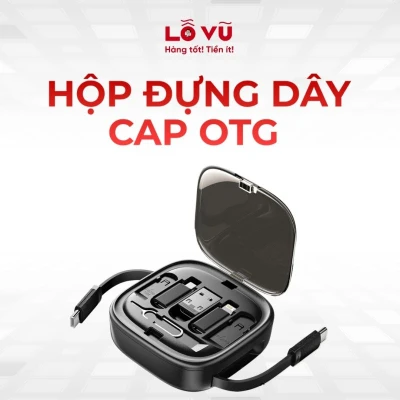 Hộp Đựng Dây Cáp OTG