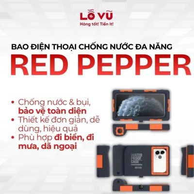 Bao điện thoại chống nước đa năng RED PEPPER
